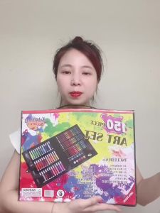 Hộp màu 150 chi tiết cho bé bộ tập tô siêu to khổng lồ - HÀNG LOẠI 1 HD365