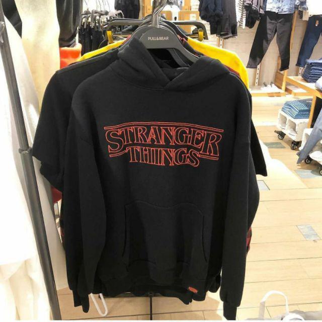 HOODIE STRANGER THINGS PULL BEAR Lazada Indonesia