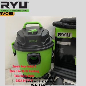 Vacuum Cleaner 15L Basah dan Kering RYU RVC15 Vakum Sedot Debu 15 Liter RVC 15