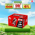 Thùng 24 Chai Nước Tăng Lực Sting Dâu (500ml/chai). 