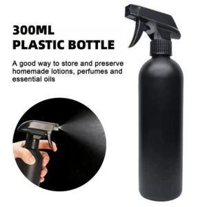 Plastic Spray Bottle Empty Adjustable Fine Mist Stream Container for Home Garden Plant Essential Oils Hair Household Clean
