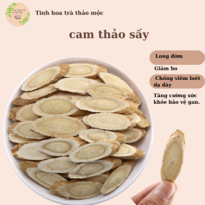 (  FREESHIP MAX + DEAL GIẢM SÂU)[HCM](ảnh thật + video) Cam Thảo Thát Lát Khô đóng gói 100g_tinhhoatrathaomoc