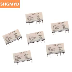 [COD] SHGMYD HF41F-24-ZS HF41F-12-ZS HF41F-5-ZS HF41F-5-HS HF41F-12-HS HF41F-24-HS Industrial Relay Subminiature Power Relay 41F HF41F