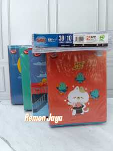 10 PCS BUKU TULIS SEKOLAH MEREK SIDU 38 LEMBAR (ISI 5 BUKU & 10 BUKU)