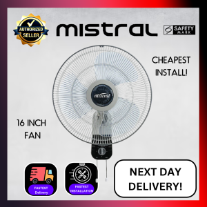 🛠️EXPRESS INSTALLATION AVAILABLE🛠️ Mistral MWF4034 16" Wall Fan
