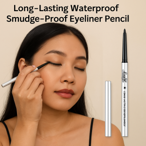 Long-Lasting Waterproof Smudge-Proof Eyeliner Pencil Quick Dry Smooth Eyeliner Soft Long-Lasting High Pigment Natural Eye Makeup