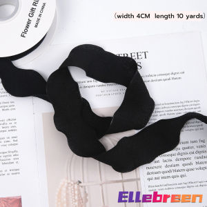 Ruffle Ribbons 10 Yards Wrinkled Wave Edge Ribbon for Bridal Bouquets Gifts Wrapping Wedding Decor