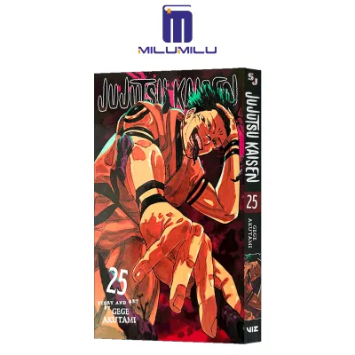 Jujutsu Kaisen Vol. 25 (25) หนังสือปกอ่อนโดย Gege Akutami หนังสือภาษาอังกฤษดั้งเดิม