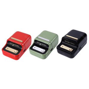 Niimbot B1 B21 B203 Label Printer 20-58mm Mini Portable Thermal Printer Self-adhesive Label Maker For Stickers Barcode Printing Bluetooth Labeling Machine Without Ink