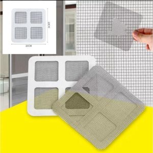 Stiker kawat nyamuk kotak 10x10cm lakban kawat nyamuk penambal kawat nyamuk 10x10cm isolasi lubang kawat nyamuk