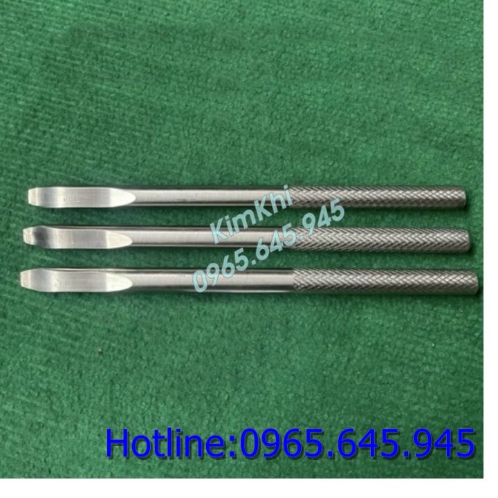 Cây nạy vỏ lốp xe máy xe điện ô tô inox phi 14 dài 25cm cứng không cong ...