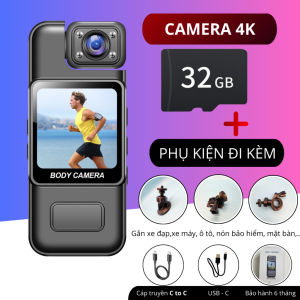 Camera ghi hình hành trình không dây quay phim mọi nơi - Camera mini quay phim 4K có wifi kết nối với điện thoại