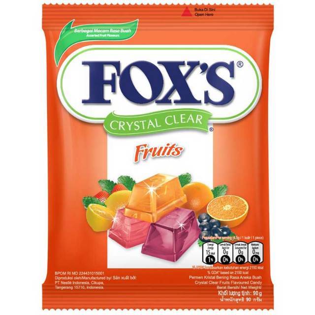 Fox's candy on sale