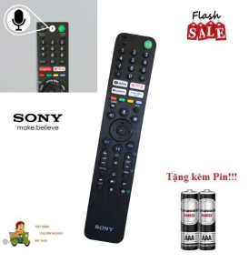 Remote Điều khiển tivi Sony giọng nói RMF-TX520P- Hàng loại tốt đẹp BH 1 năm Tặng kèm Pin!!!