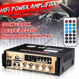 (Dikirim Dari Jakarta) 600W POWER AMPLIFIER WIRELESS KARAOKE FLECO BT-198A/199A Amplifier Audio Stereo 2 Channel Bluetooth AMP FM USB SD / AMPLIFIER BLUETOOTH / AMPLIFIER KARAOKE WIRELESS / AMPLIFIER FLECO SUPER BASS / AMPLIFIER MOBIL
