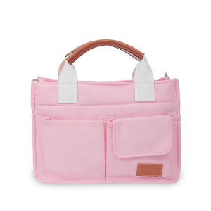 Tas Totebag kotak Canvas Premium Selempang Esther