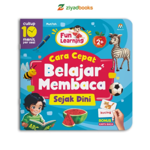 Buku Fun Learning Cara Cepat Belajar Membaca Ziyad books Buku Latihan Membaca Anak TK SD
