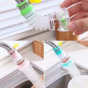 Vòi Rửa đa năng lọc nước Tăng Áp lực tiết kiệm nước 360 độ điều chỉnh dễ dàng chén bát có đá khoáng 2080