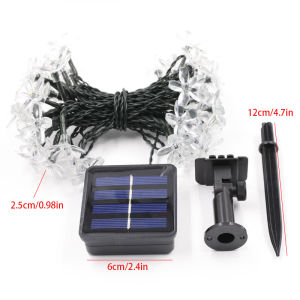 ✨ในสต็อก✨ ไฟตกแต่งโซล่าเซลล์ LED50ดวง 10เมตร8โหมดการใช้งาน ไฟพลังงานแสงอาทิตย์ Solar Light ใช้งานกลางแจ้งได้โดนฝนได้