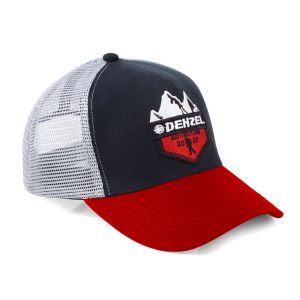 DENZEL | DZ 07 TRACKER CAP Hitam Putih - TOPI BASEBALL - TOPI HIKING - TOPI GUNUNG - TOPI TRACKER - COD - TOPI PRIA - TOPI DISTRO