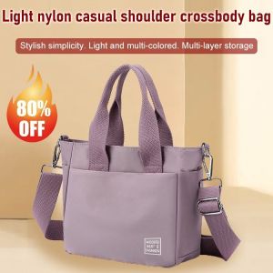 Lonice Store Lightweight Nylon Shoulder Crossbody Bag Casual Mom Bag Handbag Handbag
