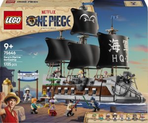Mô Hình Lắp Ráp LEGO One Piece - Chiến Hạm Hải Quân Của Garp (Chính Hãng)