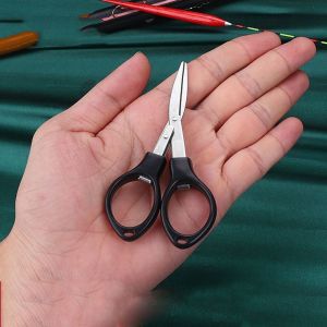 CYI47 Stainless Steel Portable Sewing Tool Line Cutter Cutting Wire Fish Line Folding Mini Fishing Scissor Retractable