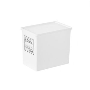 NCNC(OKDEALS01) Dustproof with Cover Storage Box Baskets Replacement Box Bathroom Storage Supplies Laundry Powder Boxes Washing Powder Bucket Laundry Beads Container Powder Detergent Case