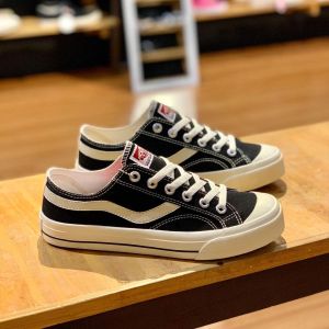 Sepatu Ventela Public Low Black Natural Made in Indonesia