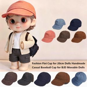 YUDESHUI Làm thủ công Mũ lưỡi trai búp bê 7 màu sắc Tự làm Phụ Kiện Quần Áo Tự Làm Chất lượng cao Thời trang Mũ búp bê có thể di chuyển dành cho búp bê 20cm / dành cho búp bê BJD