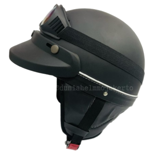 Helm Retro Chips LIs Krom Dewasa Helm Chips Spet Helm Chips Retro Klasik Helm Chips