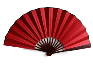 Chinese hand fan bamboo paper fan