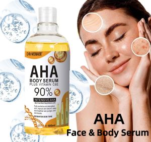 AHA body serum whitening AHA Essence Body Serum Brightening Skin Rejuvenating Toner Gentle Firming Moisturizing Repair Skin Facial Moisturizing Essence Lotion Original Solution White Body Serum aha whitening serum original