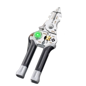10 trong 1 dây vũ nữ Thoát y công cụ tước dây với Vôn kế Máy cắt cáp với plier crimper tách dây vũ nữ Thoát Y
