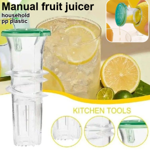 🍊Manual Juicer Juicer Household Mini Lemon Orange Juice Filter Raw Fruit Juicer Juicer手动挤汁器榨汁器