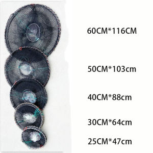 Shrimp Cage Fish Cage Hanging Protective Cage Shrimp Catching Cage Nylon Material Fishing Net Fishing Tool