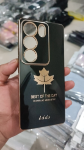 Case Vivo V29 5G NFC Silikon Maple Free Tali Lanyard Soft Casing Handphone