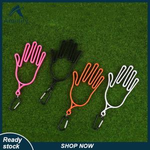 Aminiry[Love sports] 1PC Găng Tay Golf chủ với Carabiner Găng Tay Golf cáng golfer công cụ bánh găng tay Giá móc Áo golf cung cấp phụ kiện