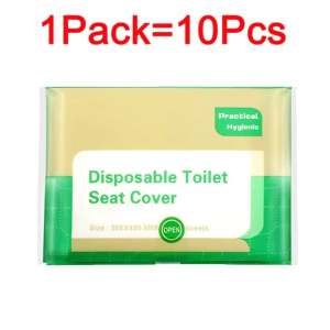 Disposable Toilet Seat Covers Soft Non- Fabric Flushable Bathroom Accessories Soluble Water Protector