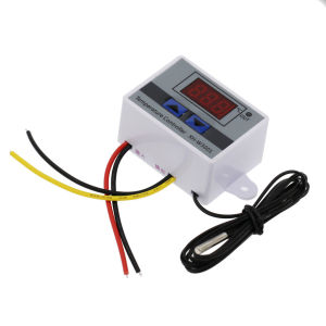 W3001 220V Digital  Temperature Controller Blower Fan Digital Temperature Controller Thermostat for Egg Incubator Timer Sensor