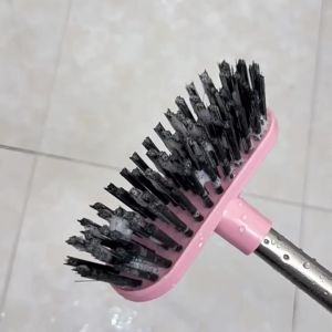 Small Floor Cleaning Brush Long Handle Gap Brush Bathroom Brush Cleaner Sink Brush Wall Basin Bathtub Cleaning Tool