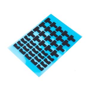 40Pcs Mechanical Keyboards Plate Steel Plate Satellite Axises Stabilizers Pad for Office Equipment