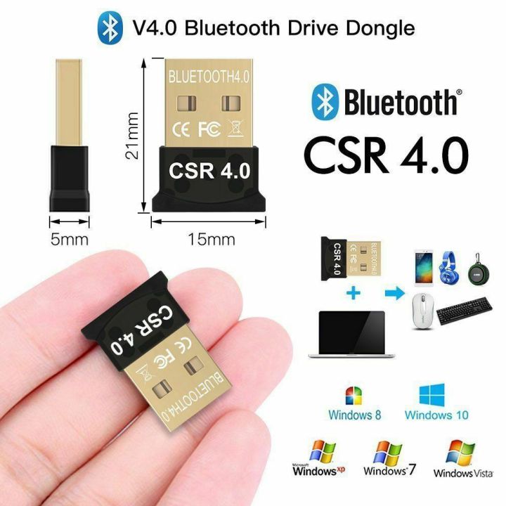 DSFZC Wireless Audio Dongles Music Receiver CSR 4.0 Bluetooth 4.0 ...