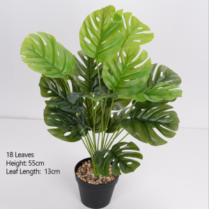 Artificial Monstera Fake plants Artificial Big Plants Tall Plants For Home Decoration Home Plant Dec