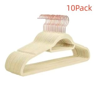 10/20/50 Package non-slip elegant high quality heavy duty black velvet hanger with ABS material