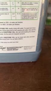 Firestorm 15SL Herbicide - ALJAY