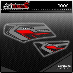 Striping RX KING List Bahan Bening Transparan uv Striping terbaru TH26