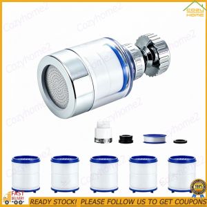 [CY] Faucet Water Filter with PP Cotton Filter Remove Chlorine Heavy Metals Filters Anti-Splash Household Tap Water Filtration Nozzle for Household Kitchen Bathroom