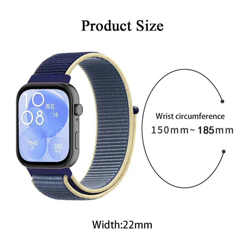 Dây đeo nylon chính hãng cho Huawei Watch Fit Đồng hồ thông minh