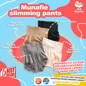 V&M Baby Shop 025 | Munafie Slimming Pant Original Celana Korset Wanita Pengecil Perut Import Murah
